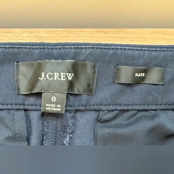 J. Crew Kate Chino Pants in Navy Blue Size 8 - Picture 6 of 6